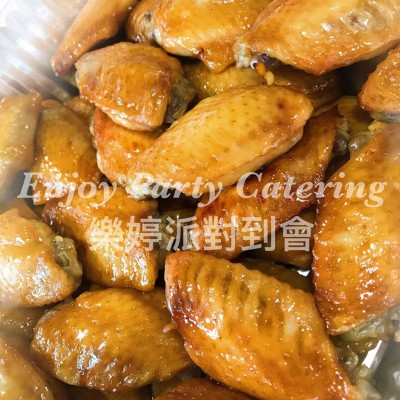 蜜味烤無激素雞中翼